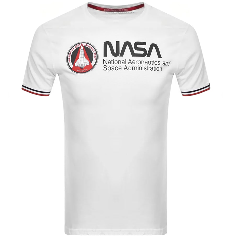 Alternative Image for ProductAlpha Industries Nasa Retro T Shirt White1